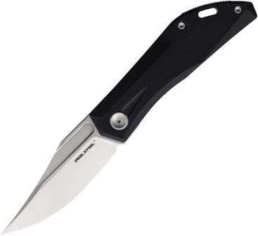 RS7051SB Real Steel Ventus Lite Slip Joint Pocket Knife Black
