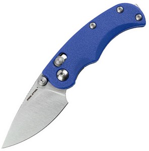 RS7181SD Real Steel ESCA Crossbar Lock Pocket Knife Blue