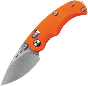 RS7181SO Real Steel ESCA Crossbar Lock Pocket Knife Orange