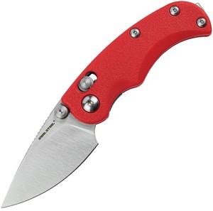 RS7181SR Real Steel ESCA Crossbar Lock Pocket Knife Red