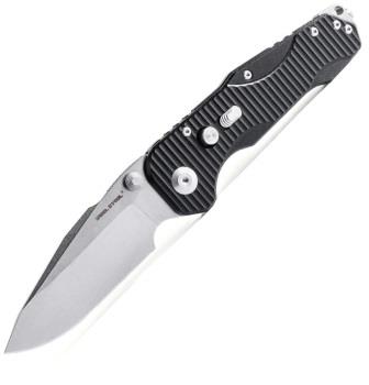 Real Steel Evolution Ironclad Framelock Pocket Knife Drop Point - RS7911SB