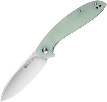 S210032 SENCUT San Angelo Linerlock Pocket Knife Jade