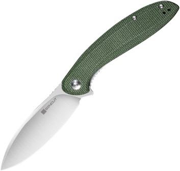 S210033 SENCUT San Angelo Linerlock Pocket Knife Micarta
