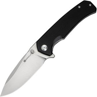 S240251 SENCUT Skarnax Linerlock Pocket Knife Black