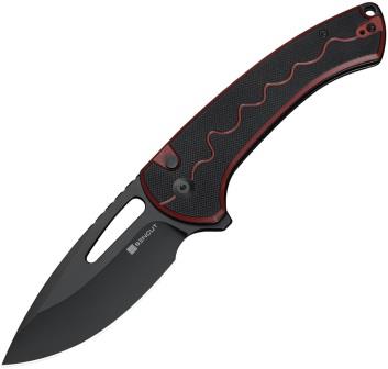 S24082A3 SENCUT Squiggy Button Lock Pocket Knife