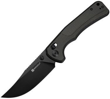 S25001A1 SENCUT Slybolt Crossbar Lock Pocket Knife Dark Green