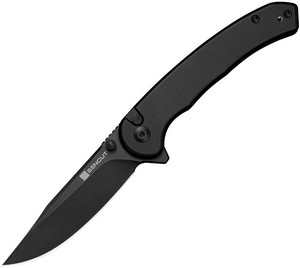 S251022 SENCUT Ingot Button Lock Pocket Knife Black