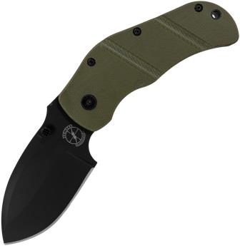 SB019 Sniper Bladeworks TOG Framelock Pocket Knife OD Green