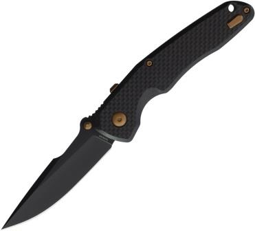 Spartan Blades Soter Folder Pocket Knife Carbon Fiber - SFBL14BKCF