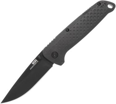 SOG Adventure Lockback Pocket Knife Blackout - SOG13110143