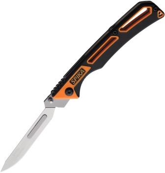 Spika Command Scalpel Linerlock Pocket Knife - SPIKSPSC04B