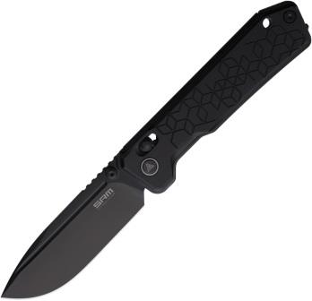 SRM Rubik Ambi Lock Pocket Knife Blackout - SRM7228BAB
