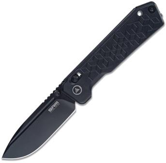 SRM7228BAB2 SRM Rubik Ambi Lock Pocket Knife Blackout