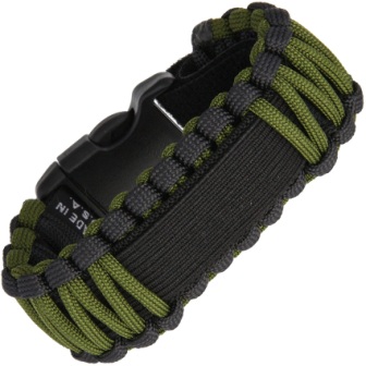 SRV01G Survco Tactical Para Cord Watch Band OD Green