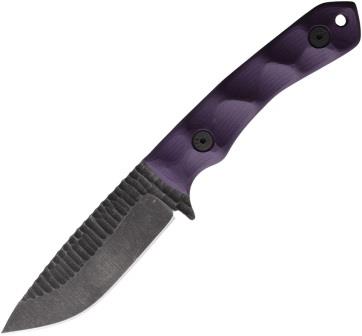 STPGP2PG10 Stroup GP2 Fixed Blade Knife Purple