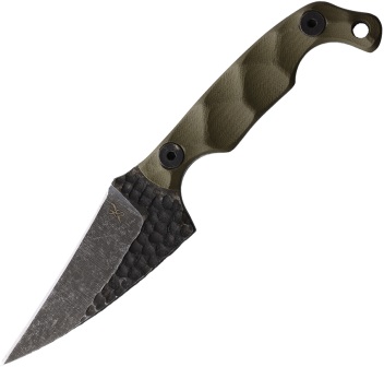 STPMINI2ODG10S Stroup Miniature Mod 2 Fixed Blade Knife OD Green