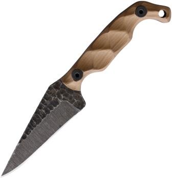STPMINITG10S Stroup Mini Fixed Blade Knife Tan