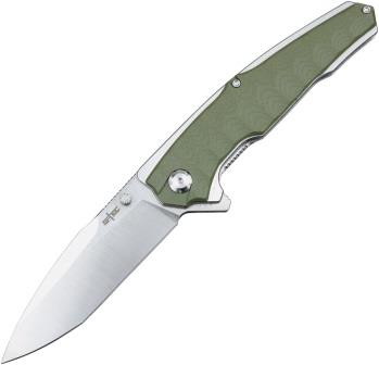 STT026 S-TEC Linerlock Pocket Knife OD G10