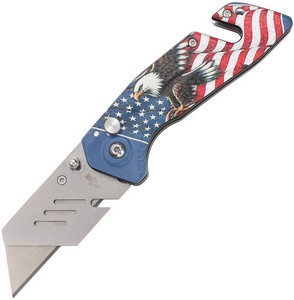 STT202503 S-TEC Utility Button Lock Pocket Knife 250 Eagle