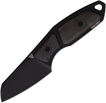 SUP002 Suprlativ Hella Fixed Blade Knife Carbon Fiber
