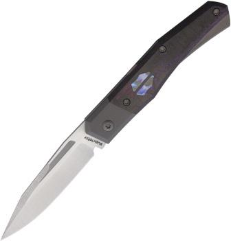 SUP014 Suprlativ Infidel Slip Joint Pocket Knife Purple Haze
