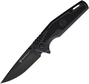 Smith & Wesson SWAT Spring Assisted Drop Point Linerlock Pocket Knife - SW1205909