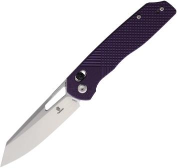Tenable Shard Lockblade Pocket Knife Purple Aluminum - T1006V5