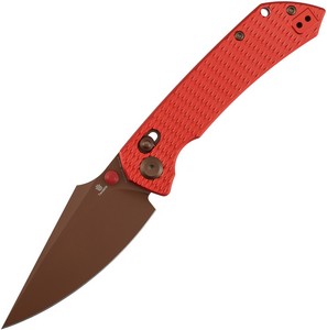 Tenable Fenrir Crossbar Lock Pocket Knife Red - T1034V17