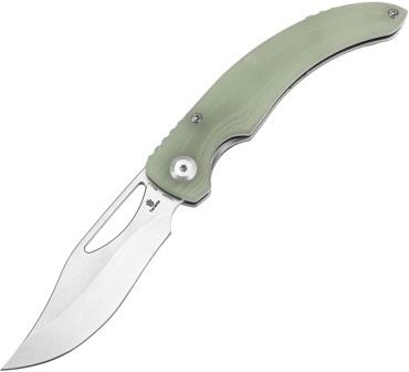 T1119A3 Tenable Gideon Linerlock Pocket Knife Jade G10