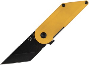 T2045A4 Kansept Dash Linerlock Pocket Knife Yellow