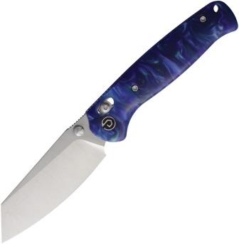Defcon Marble Resin Axis Lock Folder Pocket Knife - TD024BL