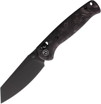 Defcon Marble Resin Axis Lock Folder Pocket Knife - TD024CFBK