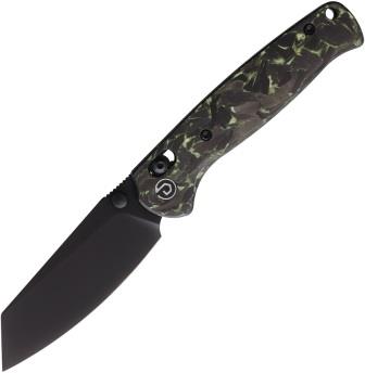 TD024CFGN Defcon Marble Resin Axis Lock Folder Pocket Knife