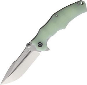 TD1004FL Defcon Linerlock Pocket Knife Jade G10