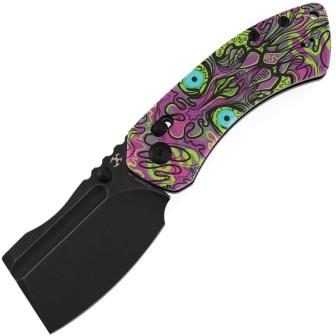 TE2030V5 Kansept Korvid V Crossbar Lock Pocket Knife Undead