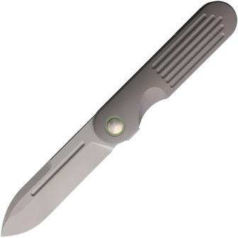 Terrain 365 Narwhal Framelock Pocket Knife Titanium - TER101401