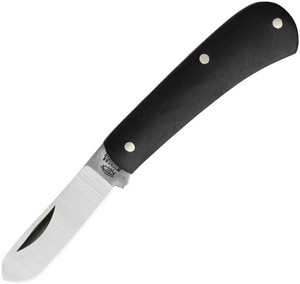 Taylors Eye Witness Castrator Slip Joint Pocket Knife Black - TEW4412