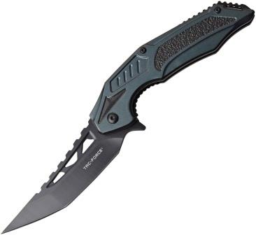 TF1003BL Tac Force Linerlock Pocket Knife Spring Assisted Blue