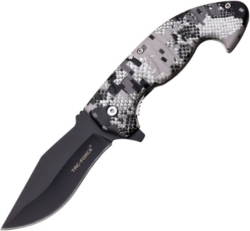 TF1043DG Tac Force Linerlock Pocket Knife Spring Assisted Digital Camouflage