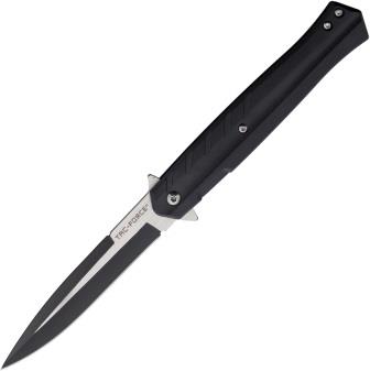 TF2002BK Tac Force Linerlock Pocket Knife Spring Assisted