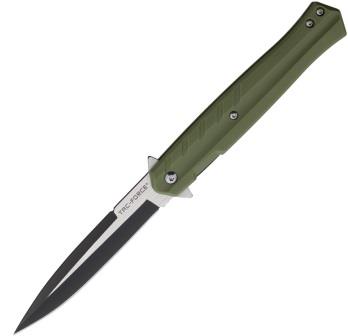 TF2002GN Tac Force Linerlock Pocket Knife Spring Assisted Green