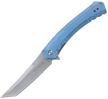 TF2005SBL Tac Force Linerlock Pocket Knife Spring Assisted Blue