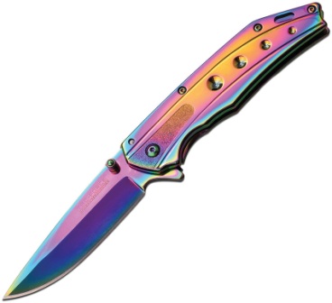 TF925RB Tac Force Linerlock Pocket Knife A/O Spectrum