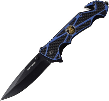 TF987BL Tac Force Knives Police Linerlock Pocket Knife A/O