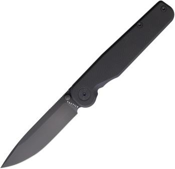 TKCRTMCDL Tactile Knife Company Rockwall Linerlock Pocket Knife Black