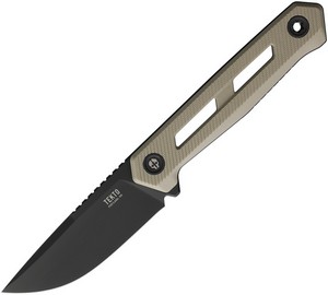 Tekto X1 Fixed Blade Knife Desert Tan - TKTX1RDSMC