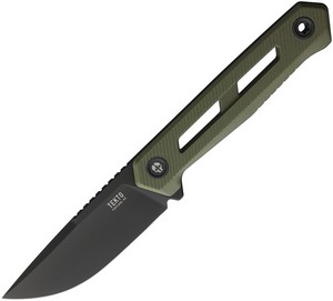 TKTX1RODMC Tekto X1 Fixed Blade Knife OD Green
