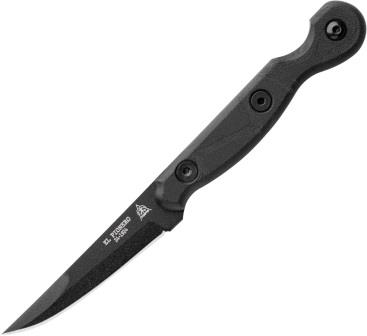 TPELPO02 TOPS El Pionero Blackout Edition Fixed Blade Knife