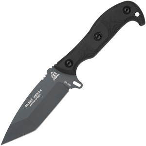 TPHER04T01 TOPS Silent Hero 4 Fixed Blade Knife Tanto