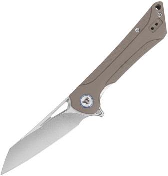 TVTY25DG14 TRIVISA Monoceros-03 Linerlock Pocket Knife Desert
